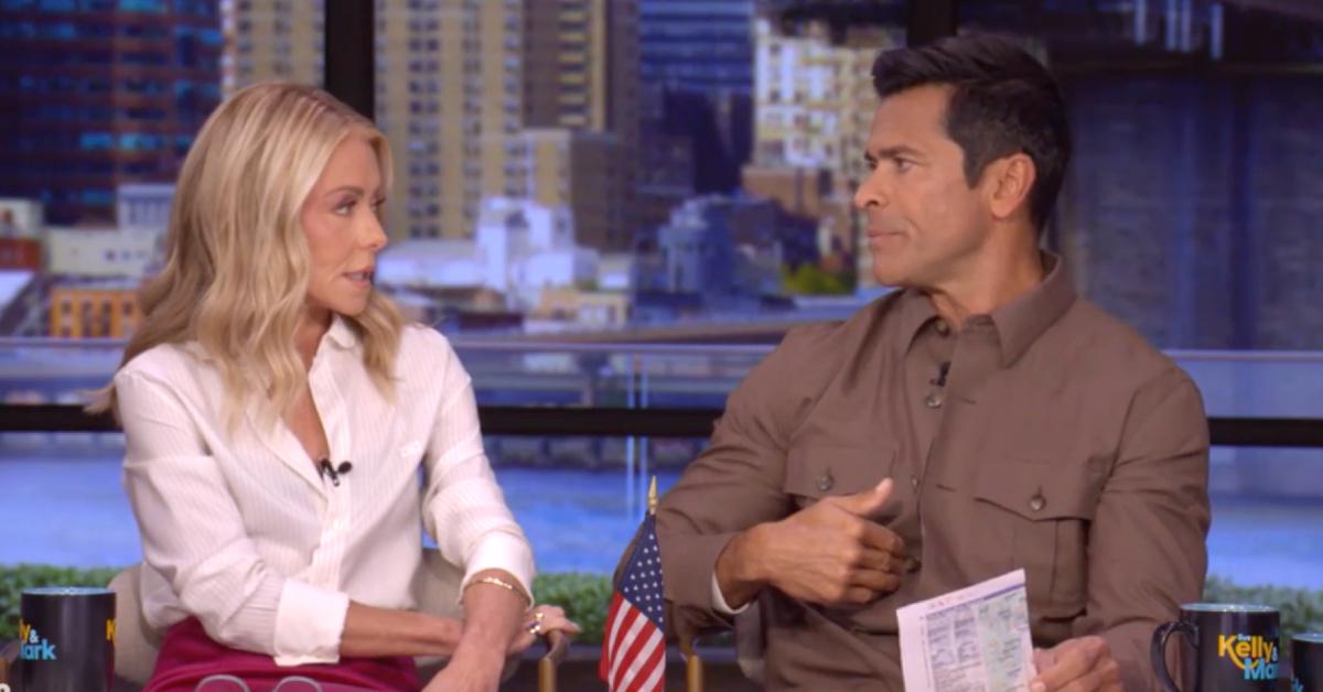 kelly ripa teases mark consuelos jokes pay bill drinks married