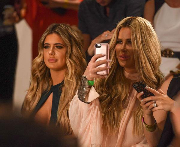 kim zolciak daughter brielle red carpet pics