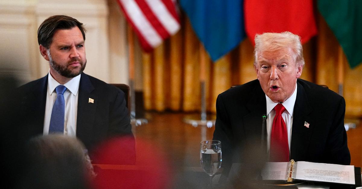 Image of J.D. Vance insisted Donald Trump is 'extremely healthy' amid his rumored decline.