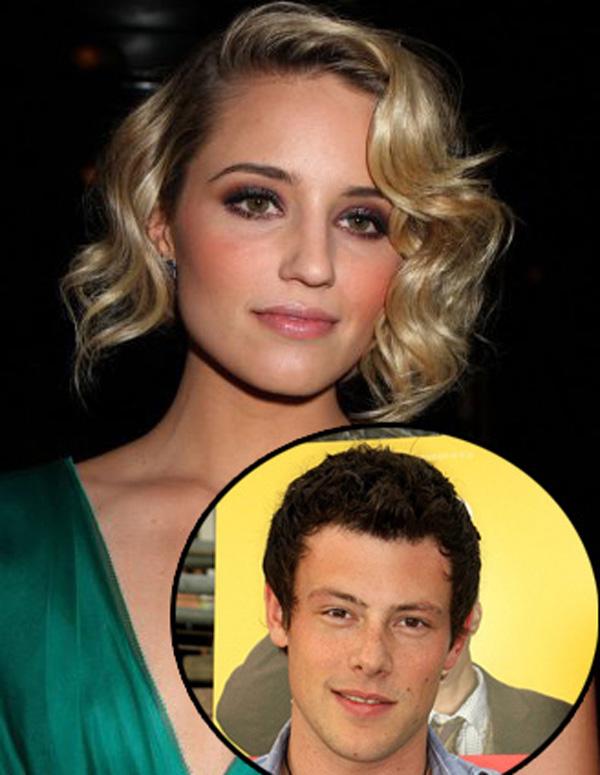 Cory monteith dead dianna agron 1