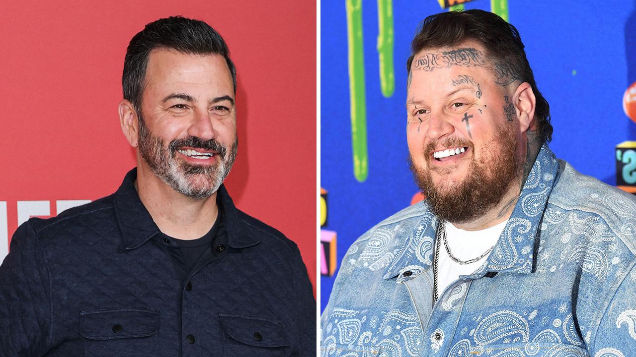 Image of Jimmy Kimmel included Jelly Roll in his summer photo dump after the singer sparked outrage among critics over his guest hosting stint.