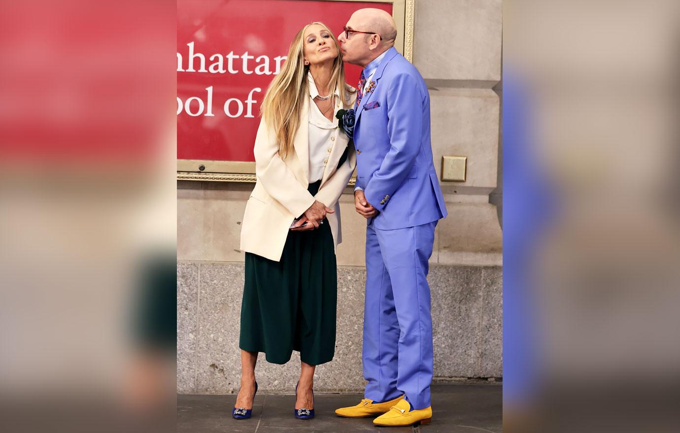 sarah jessica parker breaks silence former co star willie garson death r