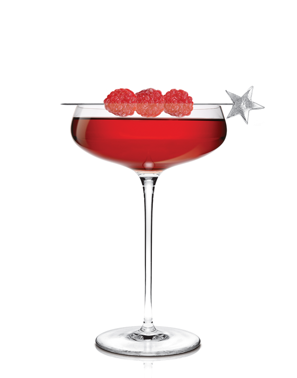 Winter star martini