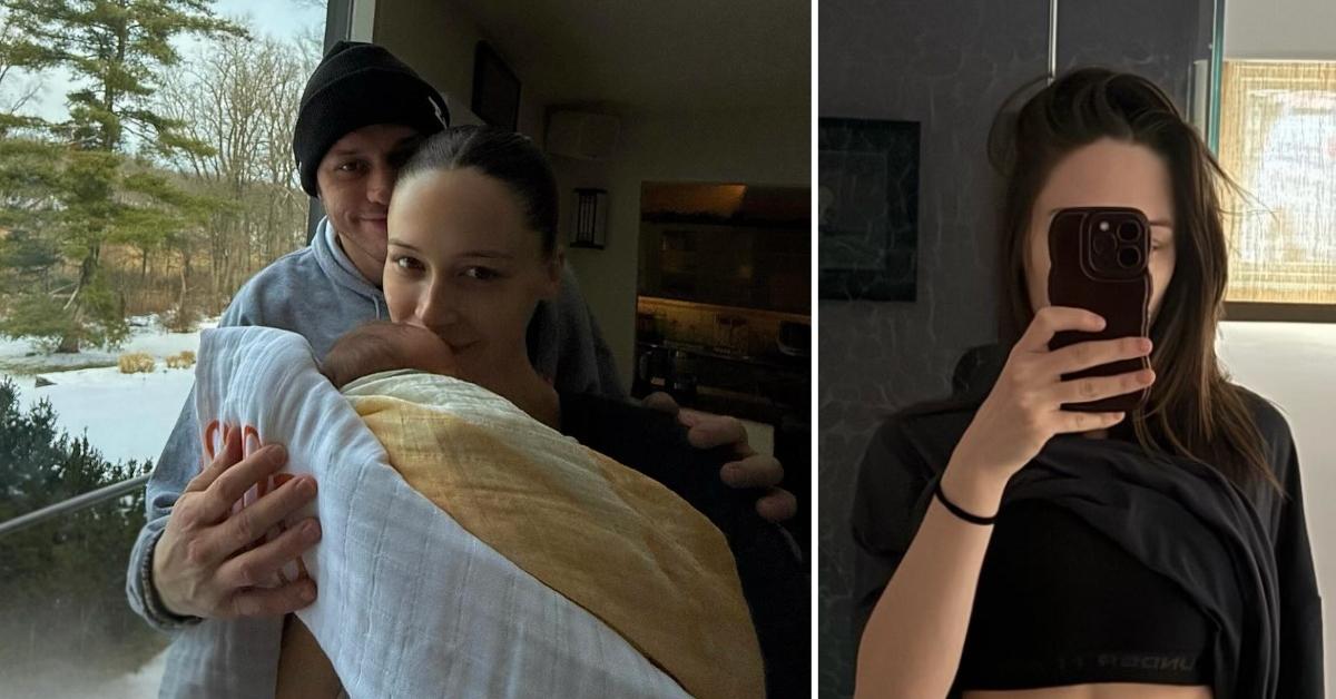 Photo of Pete Davidson with Elsie Hewitt and photo of Elsie Hewitt