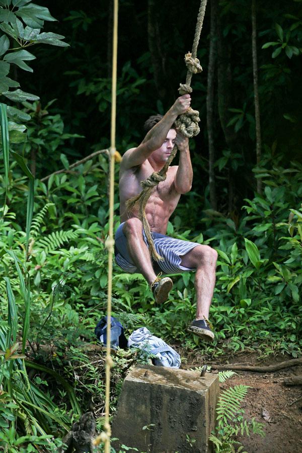 Zac Efron Basically Looks Like The Real Life Tarzan While 