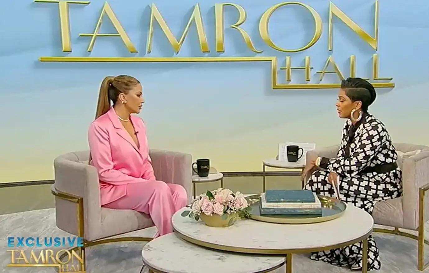 larsa pippen slams judgmental tamron hall interview