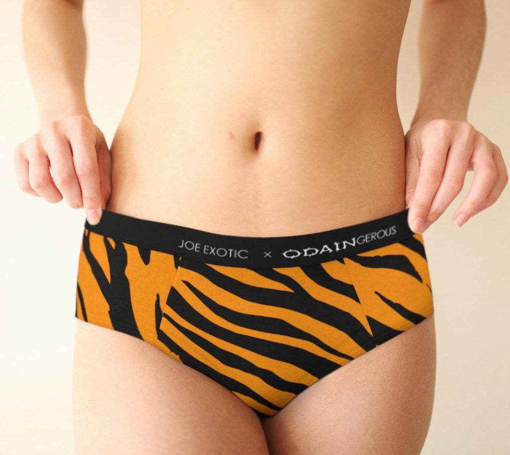 Joe Exotic's underwear range SELLS OUT in hours as bizarre leopard