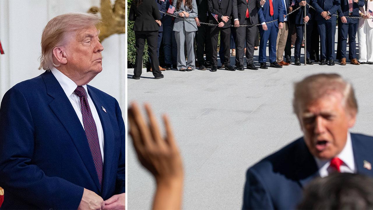 Image of Trump's White House renos are not popular with the American public.