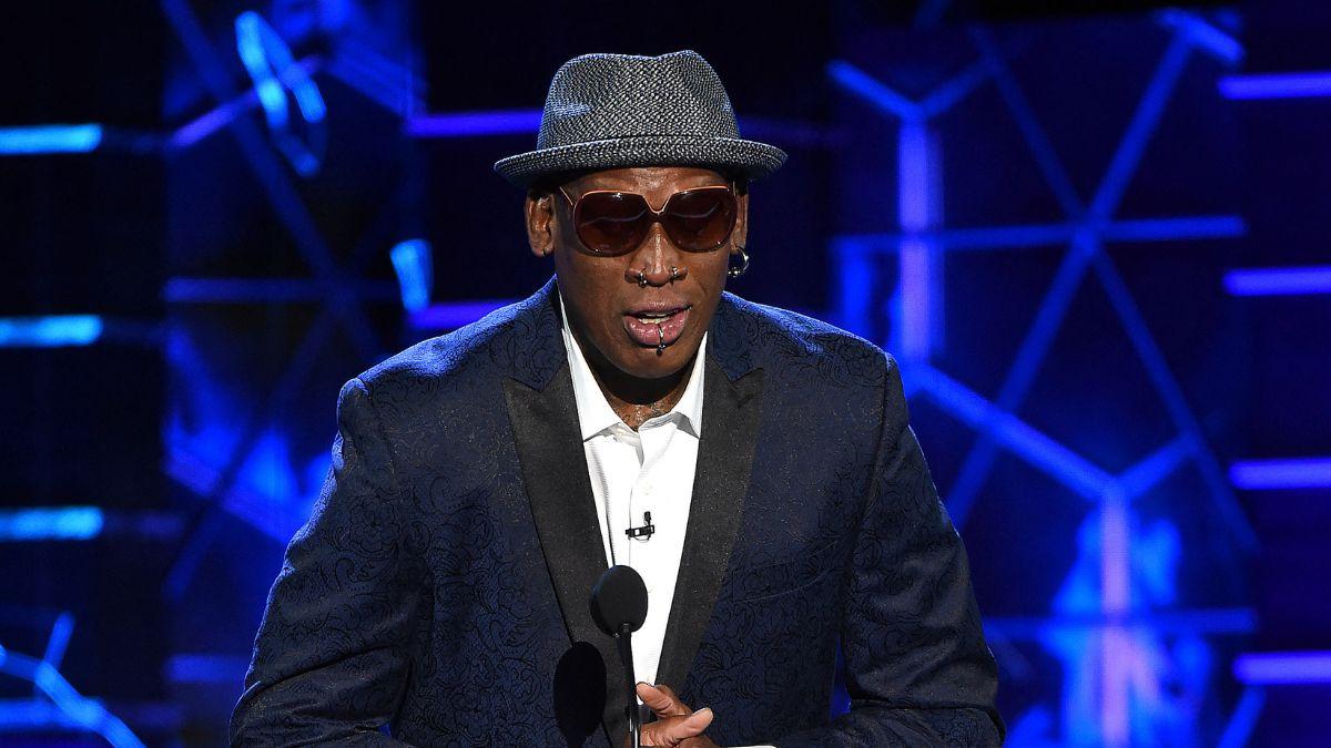 Photo of Dennis Rodman.