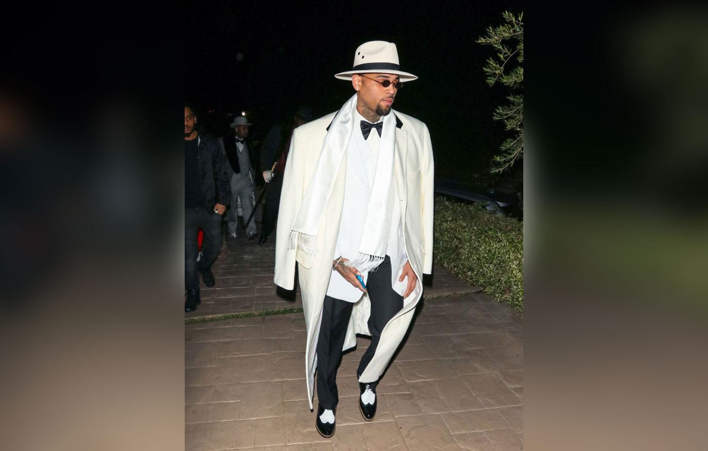 Chris Brown Suit Drug Use