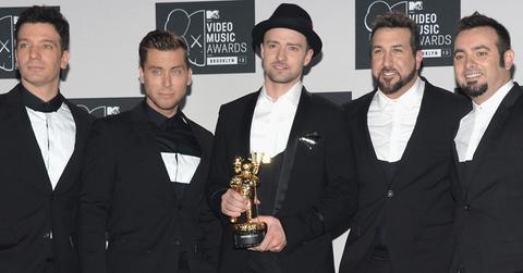 nsync reunion tour vma performance