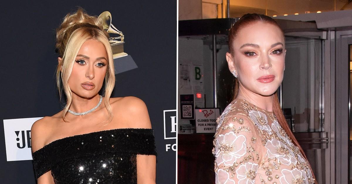 Paris Hilton Reveals She & Lindsay Lohan Are 'Not Close' Anymore