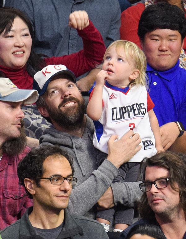 Jason Sudeikis Son Otis Basketball Game