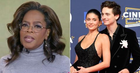 Photo of Oprah Winfrey, Kylie Jenner and Timothée Chalamet