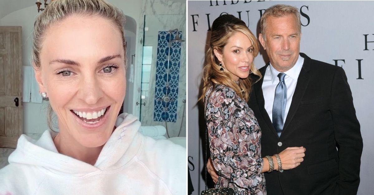 Photo of Kevin Costner settled his divorce from Christine Baumgartner in February 2024.