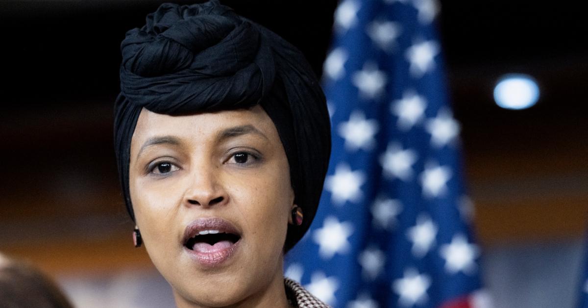 Image of Donald Trump targeted U.S. Rep. Ilhan Omar for 'always' wearing a hijab.