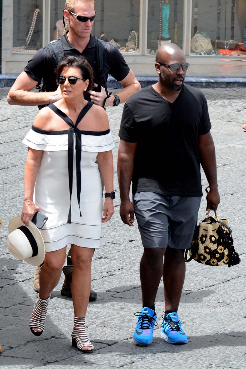 *EXCLUSIVE* Kris Jenner and Corey Gamble take their love to Italy