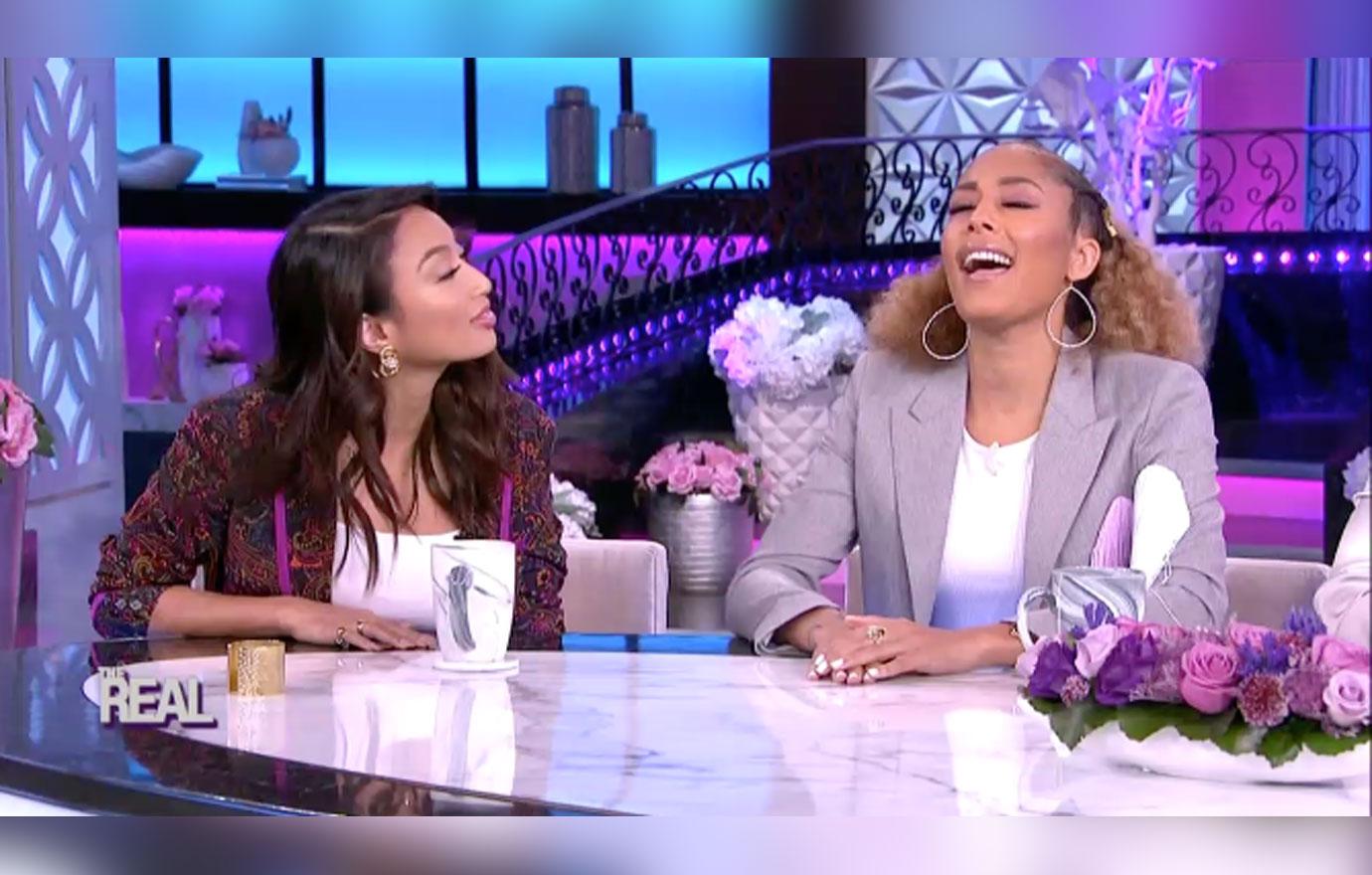 Jeannie Mai Cracks Bottle