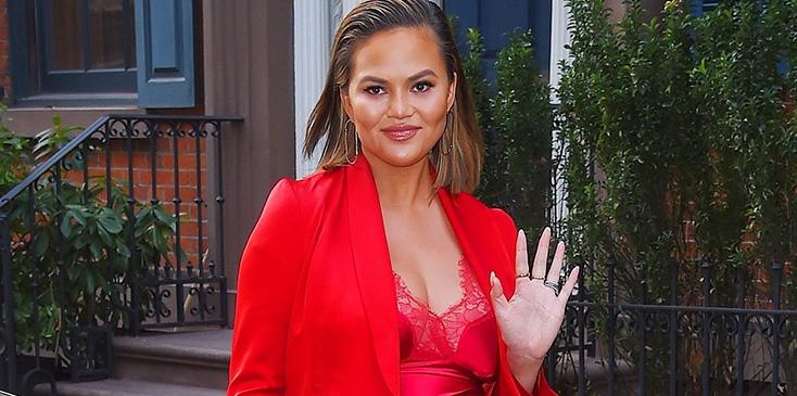 Chrissy teigen surprise baby shower pics