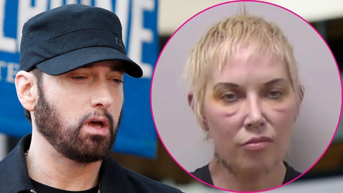 Composite photo of Eminem and Kim Scott.
