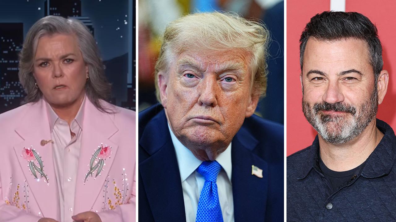 Rosie O'Donnell Calls Out Donald Trump During 'Jimmy Kimmel Live!' Hosting Debut as Feud Heats Up: 'I Know You're Watching'