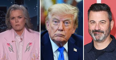 Rosie O'Donnell, Donald Trump, Jimmy Kimmel