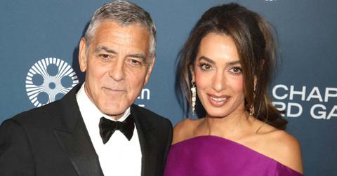 Photo of George and Amal Clooney
