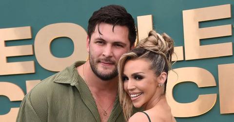 Photo of Brock Davies and Scheana Shay