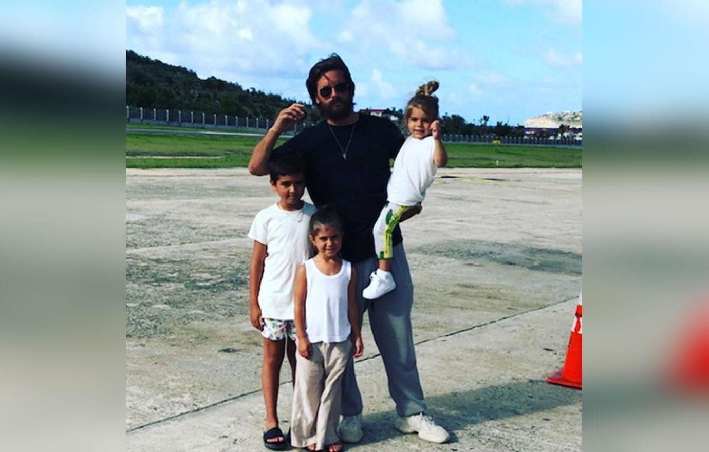 Scott Disick & kids