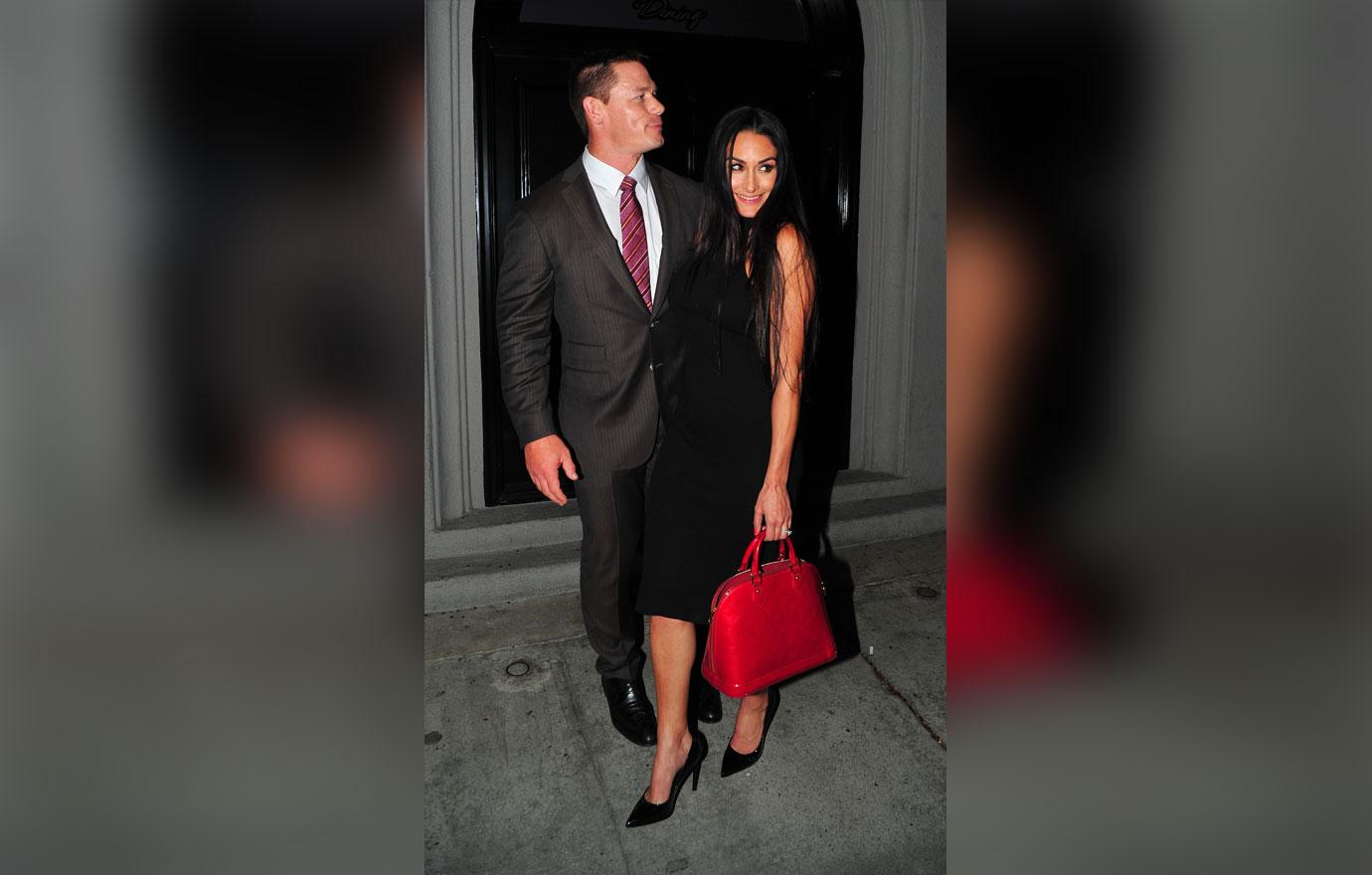 John Cena and Nikki Bella at Craig&#8217;s for Dinner