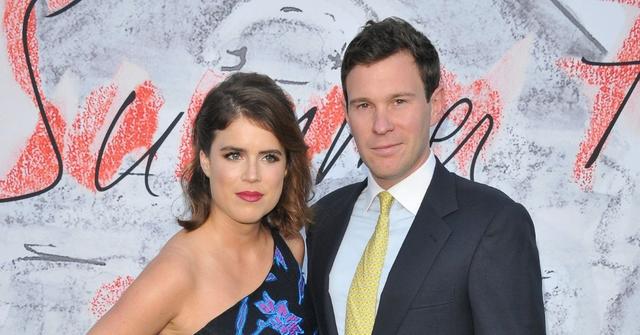 princess eugenie husband jack brooksbank spotted bikini clad women yacht