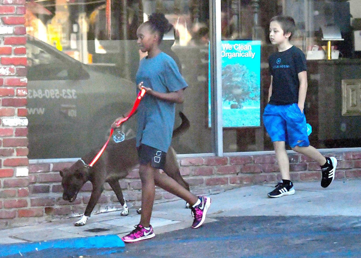 zahara knox jolie pitt parents divorce new dog 07