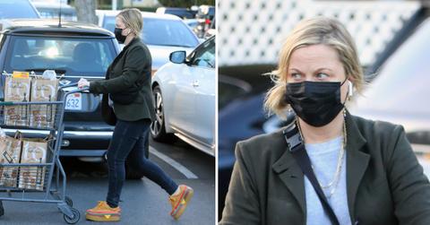 amy poehler cheeseburger sneakers photos pf
