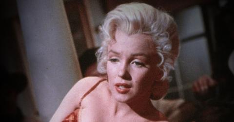 Marilyn Monroe In Sequin Evening Gown