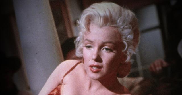 Marilyn Monroe In Sequin Evening Gown
