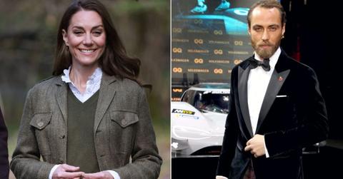 Photo of Kate Middleton and James Middleton