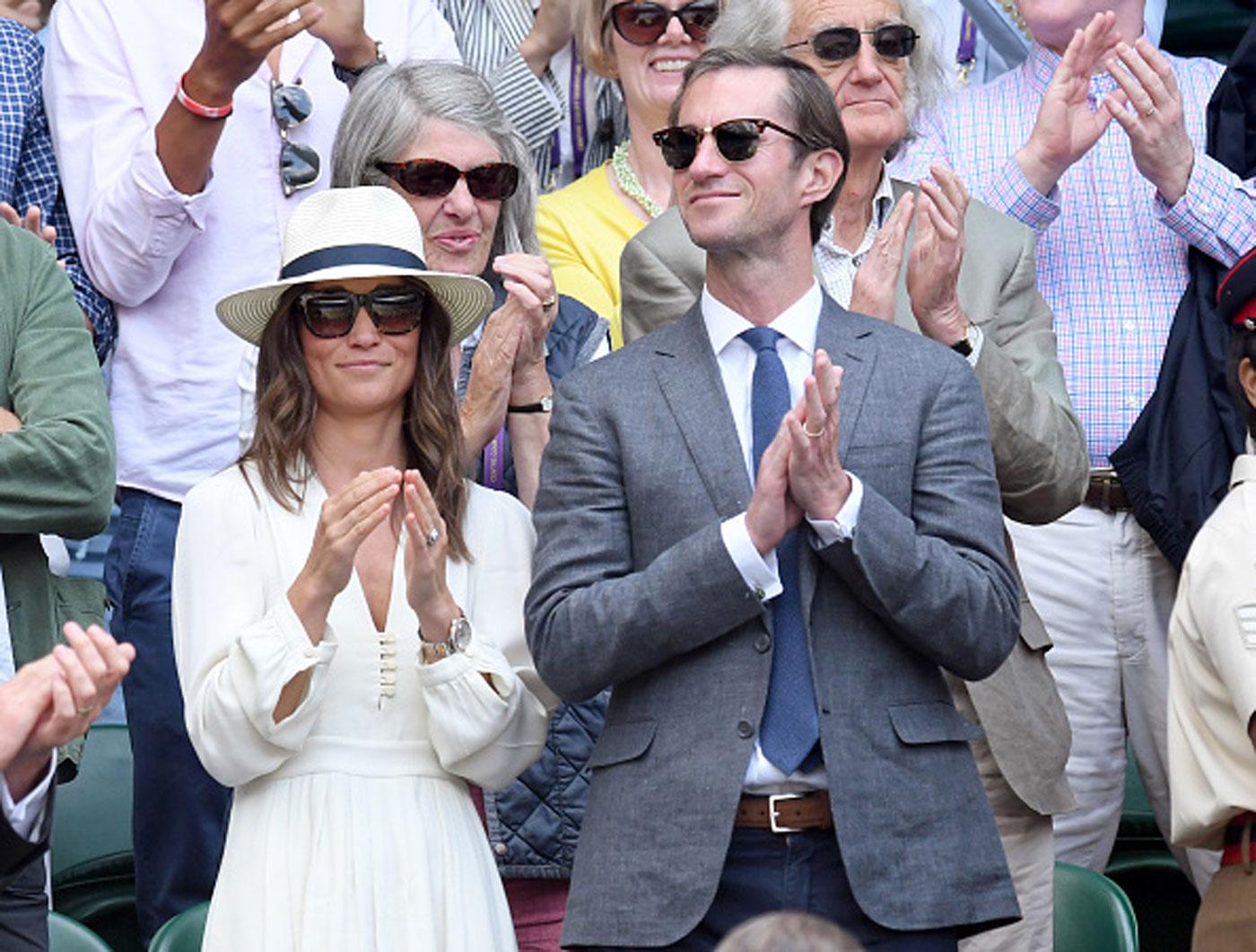 Celebrities Attend Wimbledon