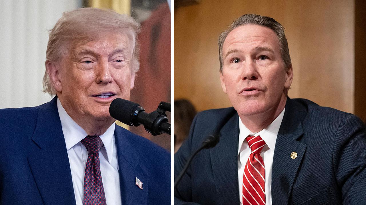 Image of Trump was particularly taken by Sen. Husted's 'sausage' fingers.