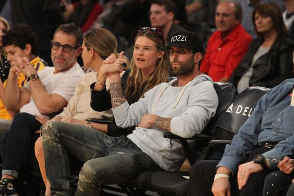 Adam Levine and Behati Prinsloo03