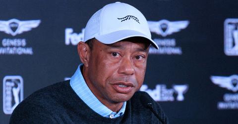 photo of Tiger Woods.