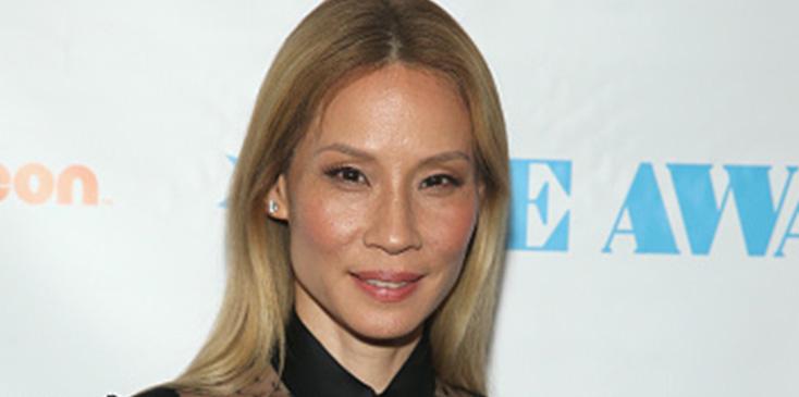 Lucy liu goes platnium blonde pics