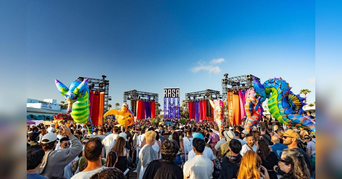 How RASA Turned Santa Monica Pier Into Southern California's Hottest Party