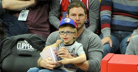 Chris pratt son basketball game