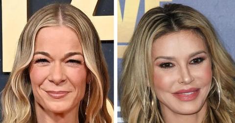 Split photo of LeAnn Rimes and Brandi Glanville