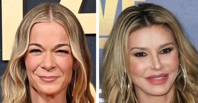 Split photo of LeAnn Rimes and Brandi Glanville