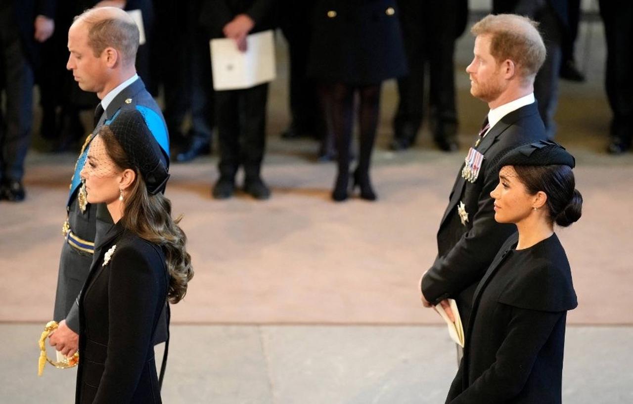 Prince Harry Meghan Markle 'Won't Stick Around' After Queen Funeral