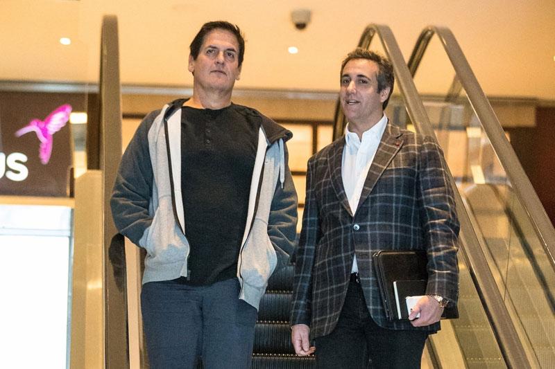 Mark Cuban leaves meeting with Trump lawyer ahead of reports he is set to announce his presidential run in 2020