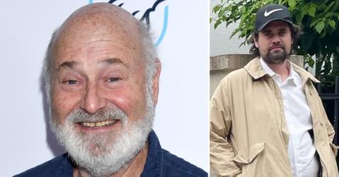 Split photo of Rob and Nick Reiner