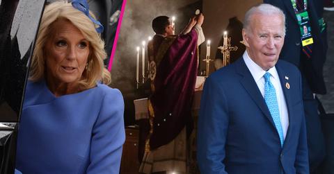 Composite photo of Jill Biden and Joe Biden.