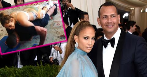 a rod j lo push ups video long square